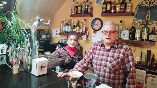 Paqui y José Antonio en La Cantina de Chichí de Olmedo