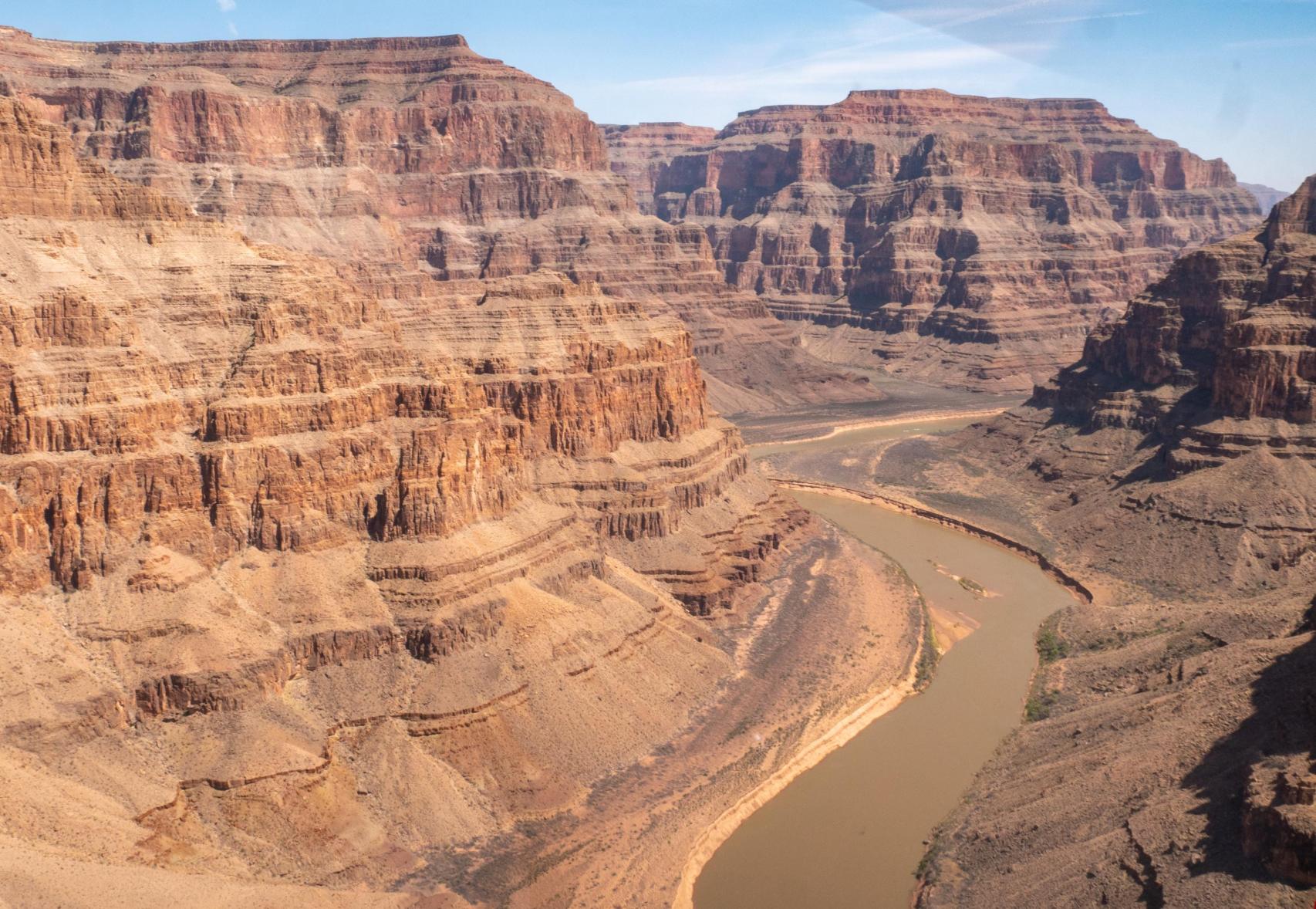 Gran Cañón del río Colorado, en Estados Unidos.