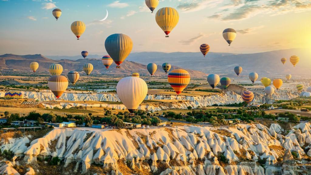 Paseo en globo por la Capadocia.