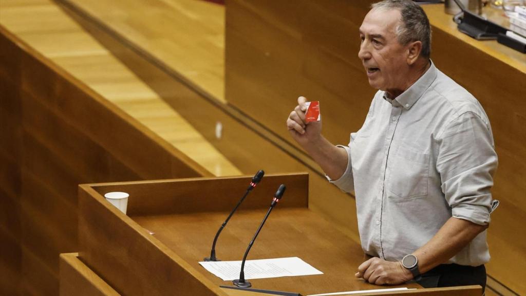Joan Baldoví en la sesión de control de Les Corts, foto de archivo. Rober Solsona / Europa Press