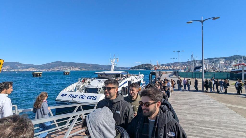 Mar de Ons refuerza la conexión Vigo-Cangas por mar con motivo de la fiesta de la Reconquista