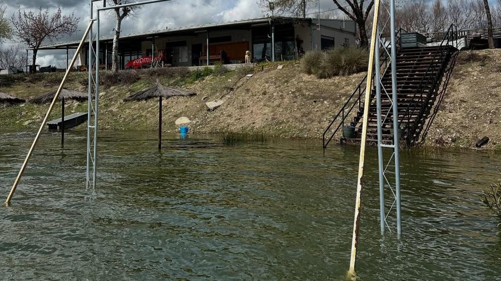 Centro 'Botaski' de Seseña inundado. Foto: 'Botaski'.
