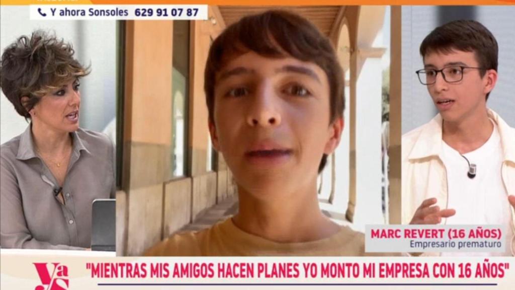 Sonsoles Ónega y Marc Revert.