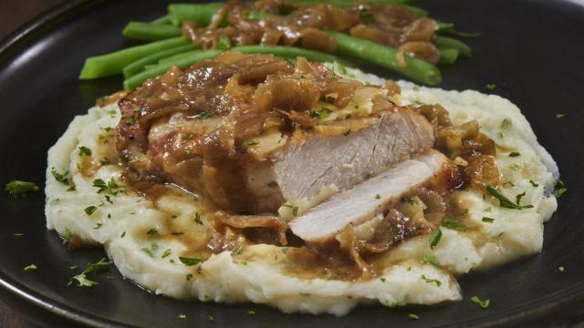 Chuleta de lomo (Imagen de archivo)