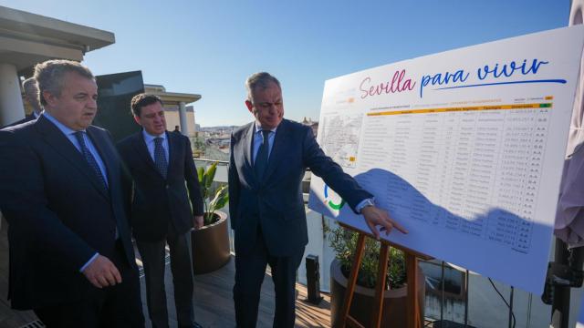 José Luis Sanz, ante el plan de Emvisesa para construir 2.200 viviendas hasta 2027.