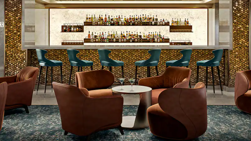 The Belvedere Bar, en el Aqua de Norwegian Cruise Line.