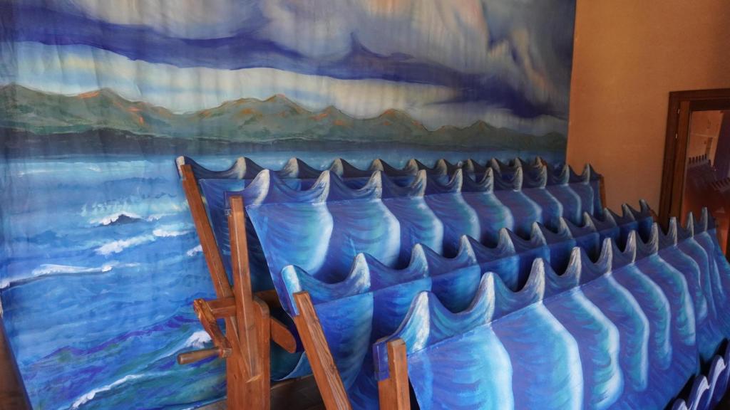 Maquetas hechas por Miguel Ángel Coso, escenógrafo especialista en maquinaria teatral, quien ha reconstruido máquinas para el museo