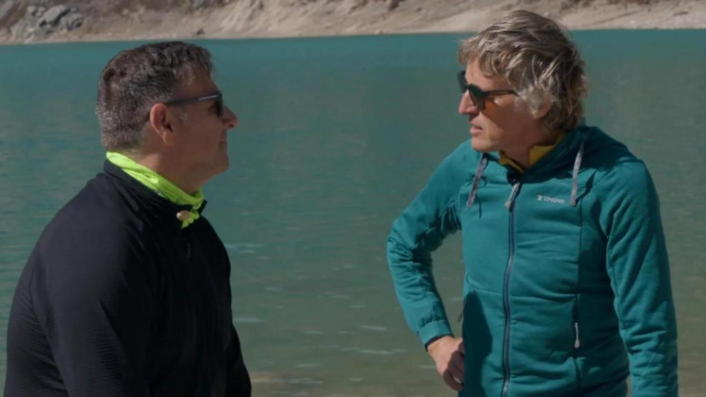 Carlos Latre y Jesús Calleja en 'Universo Calleja'.