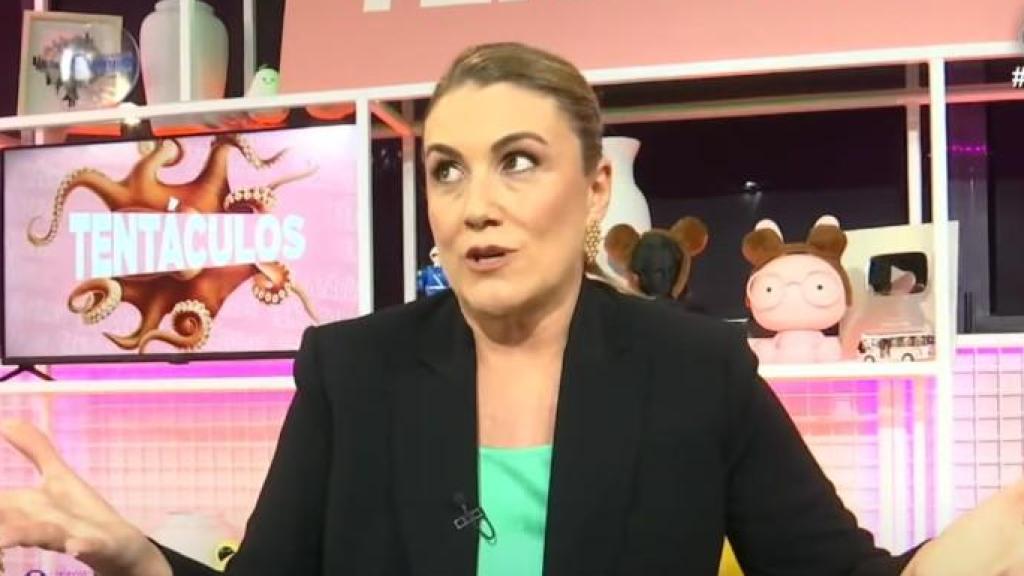 Carlota Corredera, en 'Ni que fuéramos Shhh', antes de estrenar 'Tentáculos'.