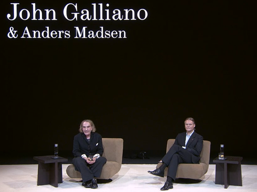John Galliano en Inditex.
