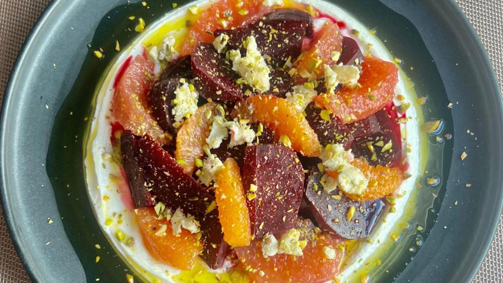 La ensalada de remolacha del chef José Andrés.