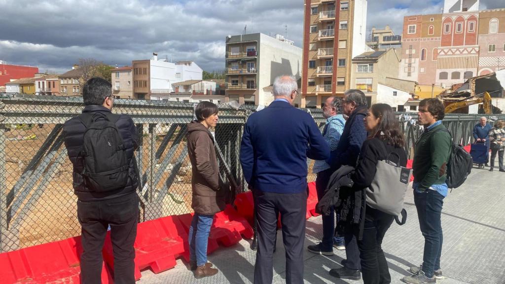 Representantes de Cáritas visitan zonas afectadas por la dana. Cáritas