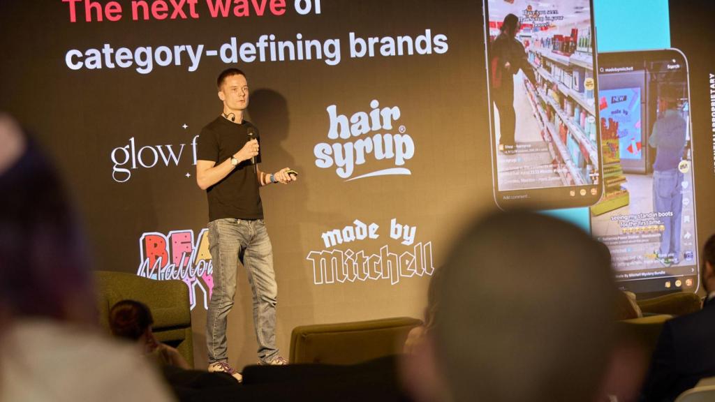 Jan Wilk, director de TikTok Shop en Reino Unido, en un evento en Londres.