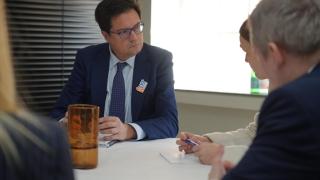 El ministro para la Transformación Digital y de la Función Pública, Óscar López, durante su participación el foro D9+.
