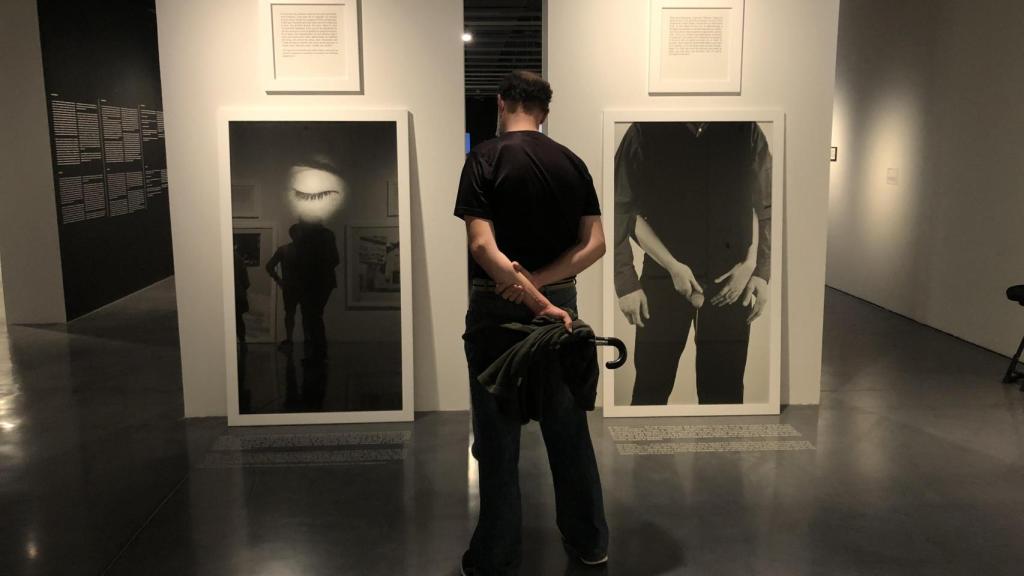 La exposición de Sophie Calle en el Centro Pompidou Málaga en 2022.