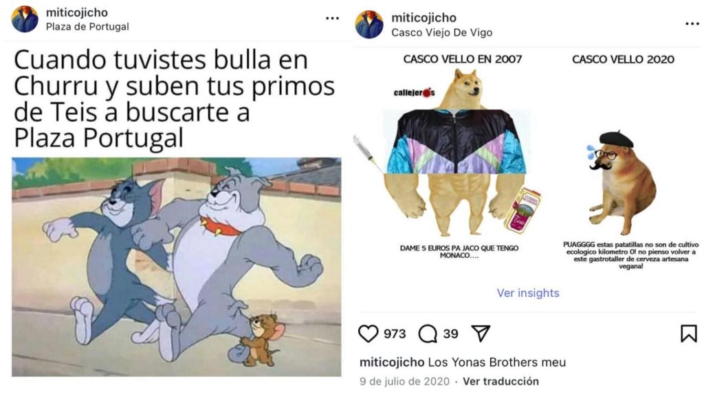 Memes del Mítico Jicho de Vigo.