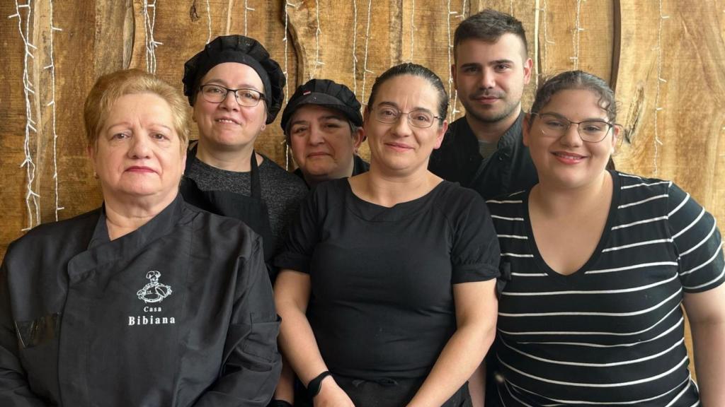 La familia al frente de Casa Bibiana.