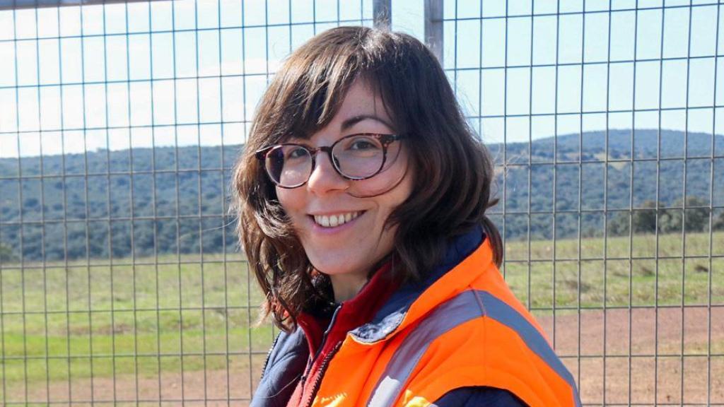 Belén Torres Cueva es responsable de geología de Abenójar Tungsten, la empresa que extraerá desde Ciudad Real gran parte del wolframio de la Unión Europea, y que la propia Comisión ha calificado esta semana de proyecto estratégico.
