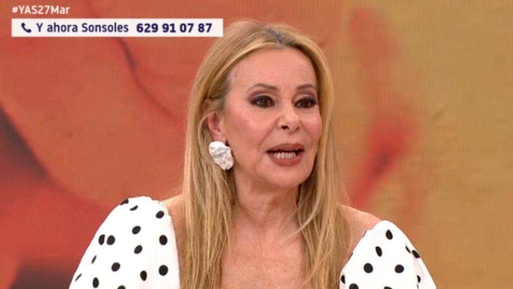 Ana Obregón, rotunda ante las críticas: Mi hija no saldrá más en ningún lado, a partir del año que viene