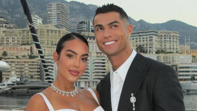 Georgina Rodríguez y Cristiano Ronaldo.