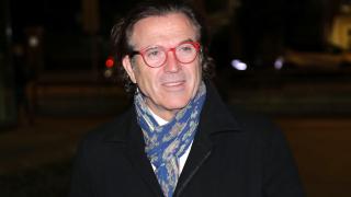 Pepe Navarro acudiendo a un acto.