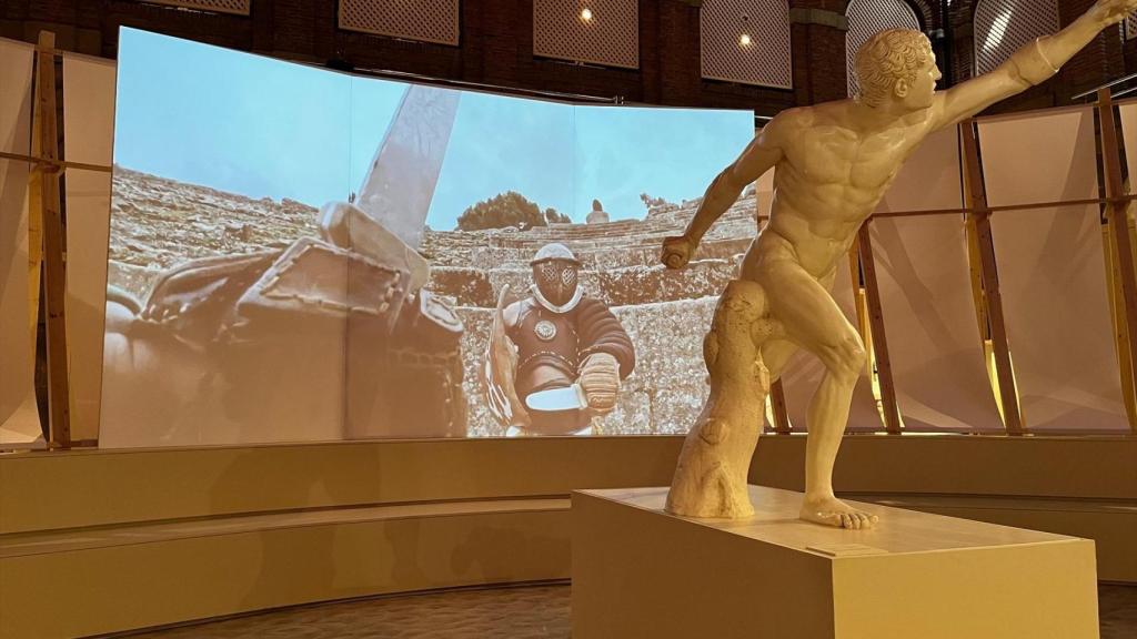 Muestra '¡Hispano! Gladiadores en el Imperio romano'.