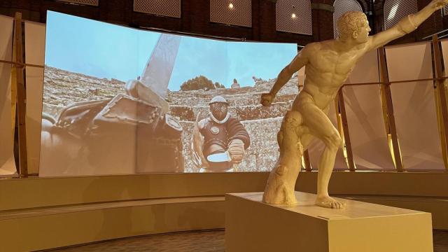 Muestra '¡Hispano! Gladiadores en el Imperio romano'.