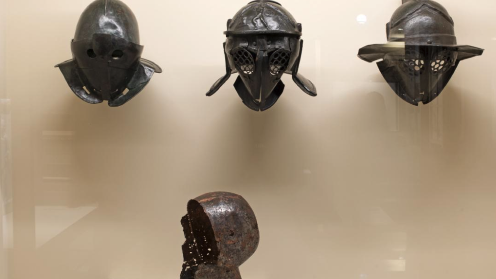 Algunas de las piezas de la muestra.