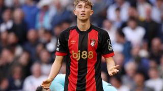 Dean Huijsen, con el Bournemouth.