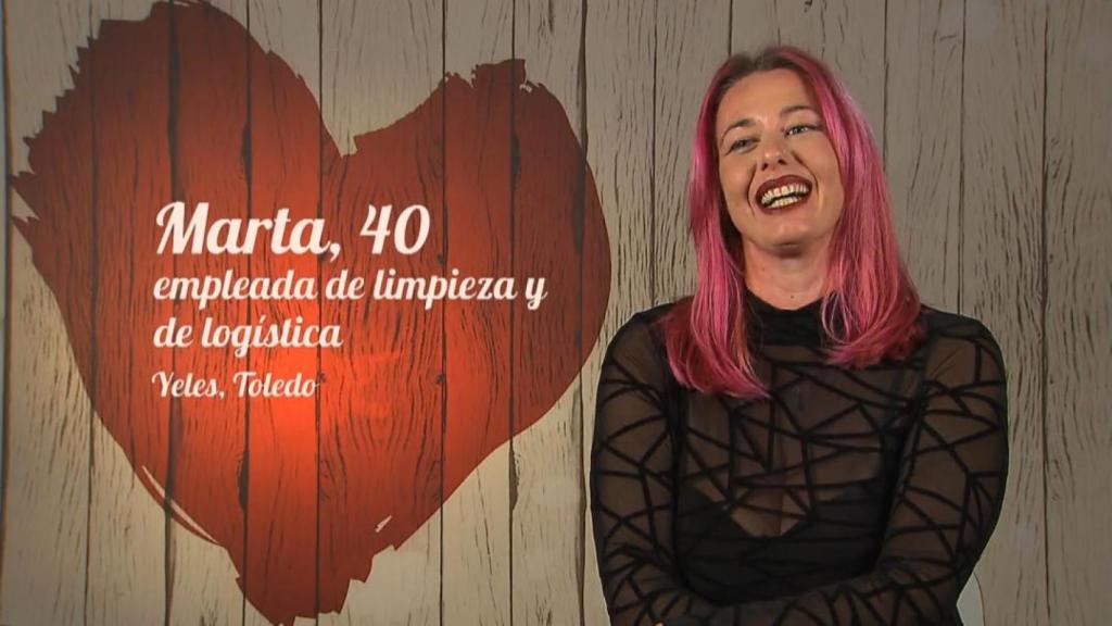 Marta, en 'First Dates'
