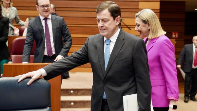 Mañueco en la primera jornada del debate de política general