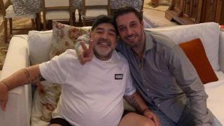 Matías Morla, junto a Diego Armando Maradona