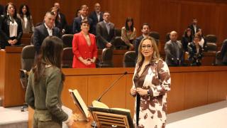 Despedida de Mayte Pérez de las Cortes de Aragón
