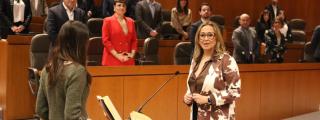 Despedida de Mayte Pérez de las Cortes de Aragón