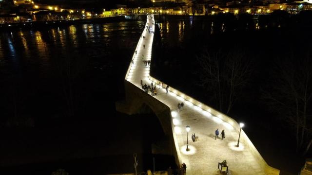 Puente de Piedra de Zamora después de la rehabilitación