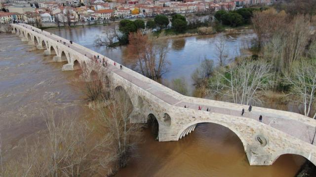 Puente de Piedra de Zamora después de la rehabilitación