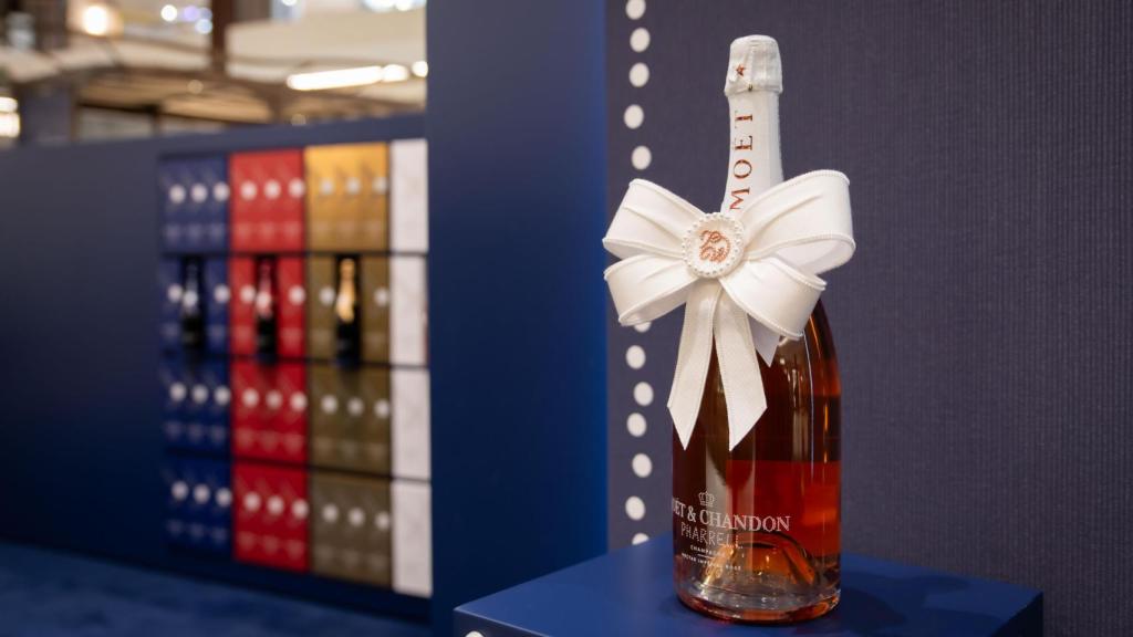 El 'pop up' de Moët.