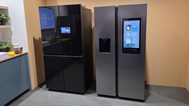 Los nuevos frigoríficos inteligentes de Samsung.