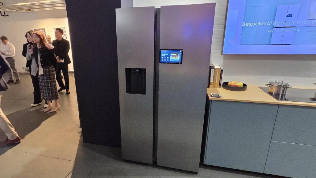 Una de las nuevas neveras de Samsung.
