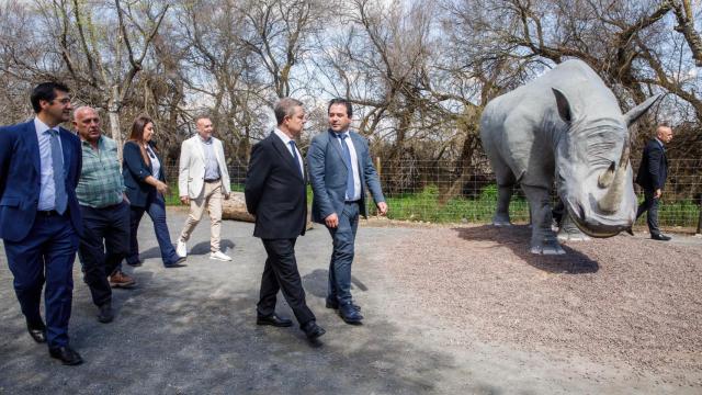 Inauguración del nuevo Parque Temático Infantil ‘La Inesperada’ en Pozuelo de Calatrava. Foto: JCCM.