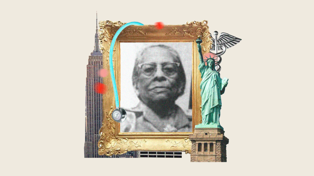 Jessie Sleet Scales, la primera enfermera afroamericana.