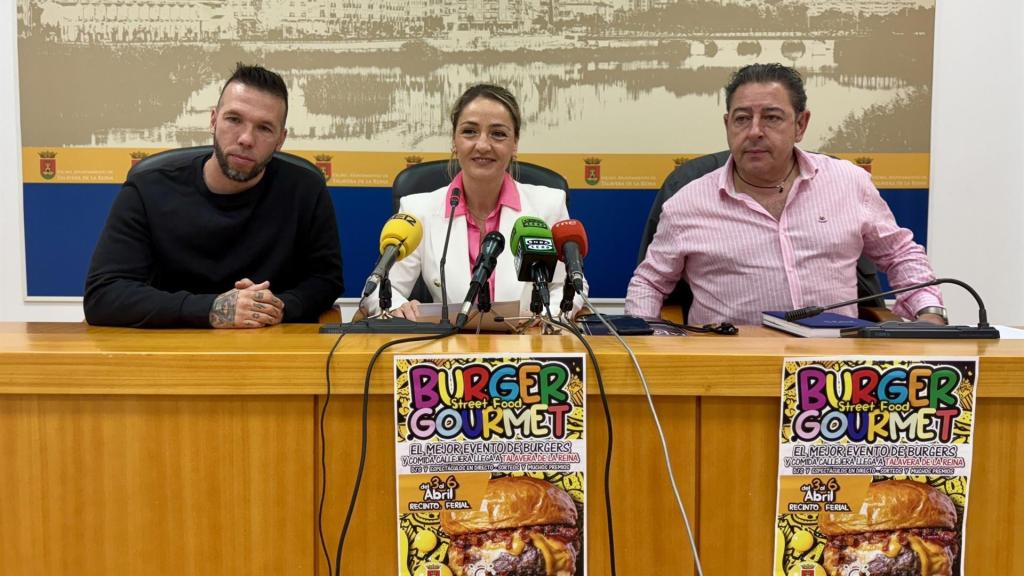 Presentación del 'Street Food Burger Gourmet Festival' en Talavera. Foto: Ayuntamiento.