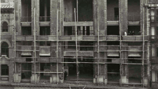 El edificio de Telefónica, antes.