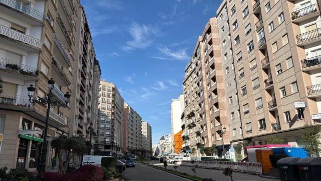 Cielo despejado y sin nubes en Vigo.