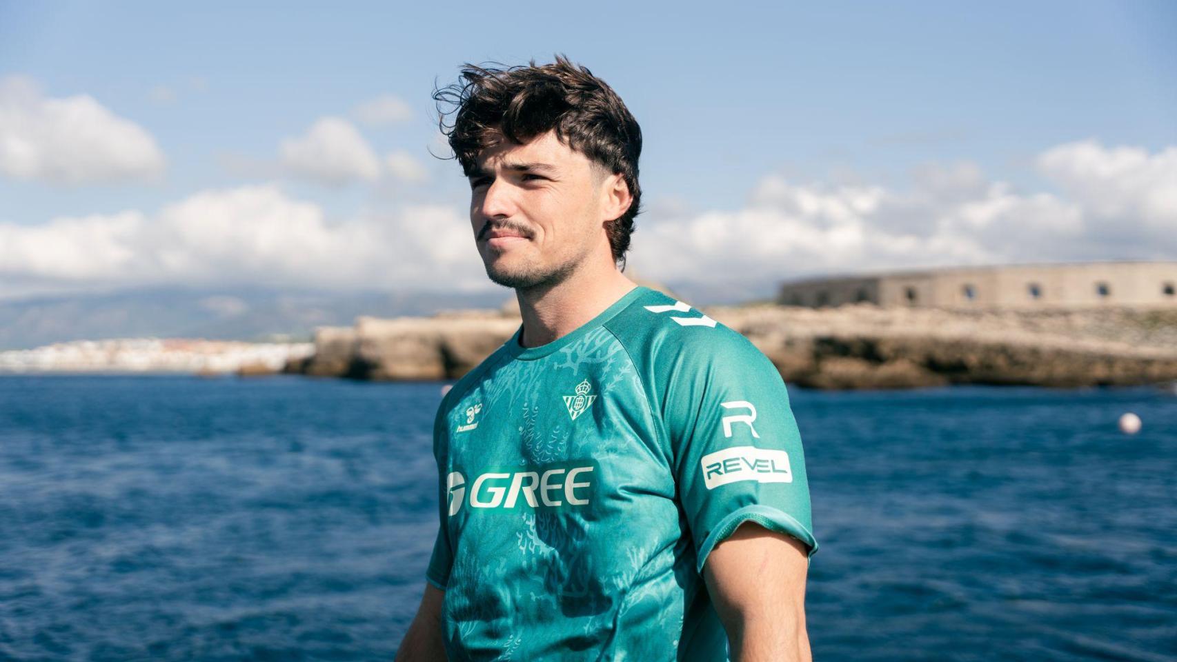 Presentación de la nueva camiseta del Real Betis.