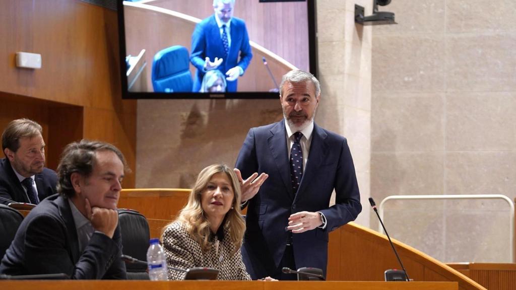 Azcón, en el Pleno de este viernes