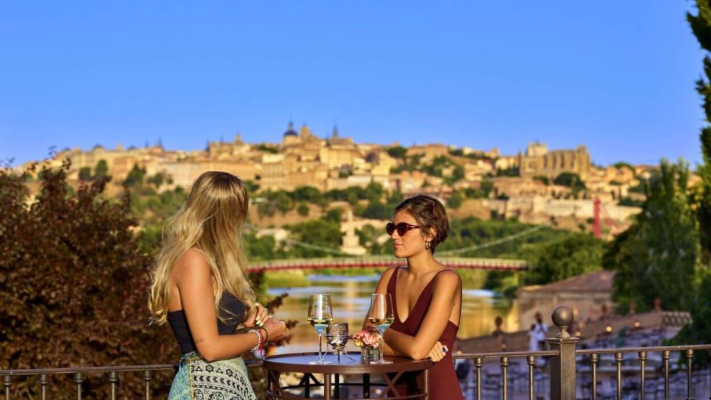 Aperitivo con vistas a Toledo.