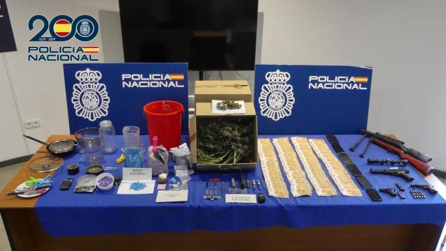 Efectos incautados. Foto: Policía Nacional.