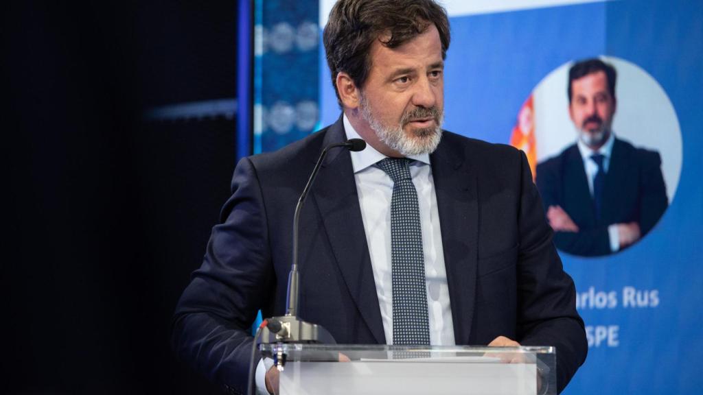 El presidente de Aspe, Carlos Rus.