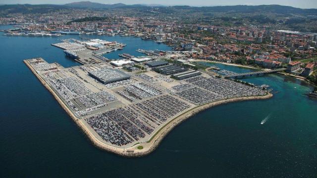 Imagen del puerto de Bouzas, en Vigo.